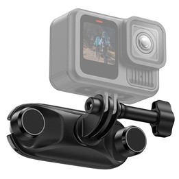 TELESIN S3-JFM-03-TDJ Backpack Quick-Release Mount Universal Backpack Clip For Action Cameras(Black)
