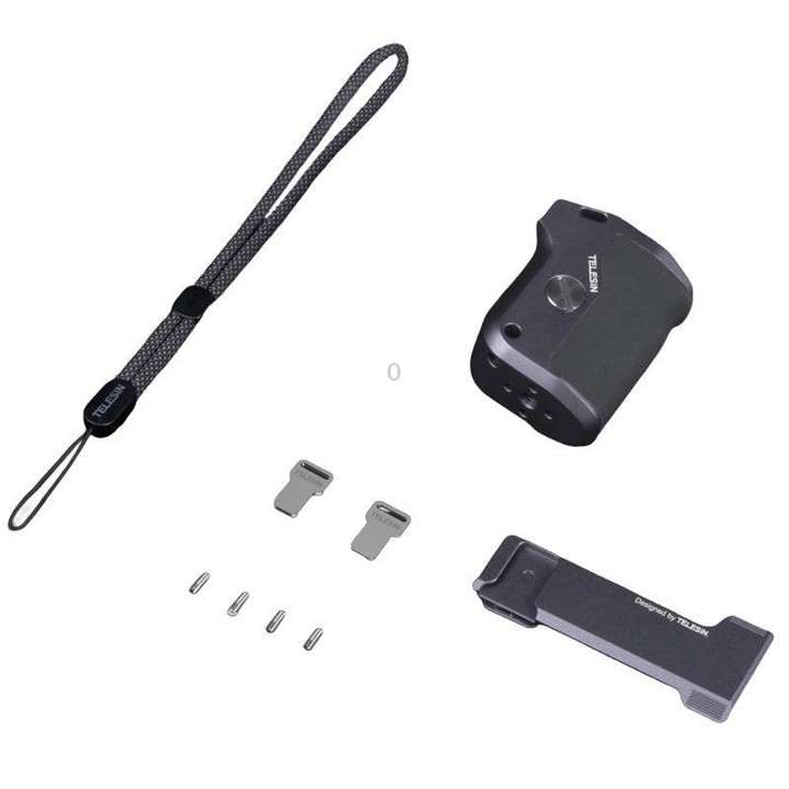 TELESIN Camera Grip Kit For GoPro HERO9 Black / HERO10 Black / HERO11 Black / HERO12 Black / HERO13 Black, Spec: Without Camera