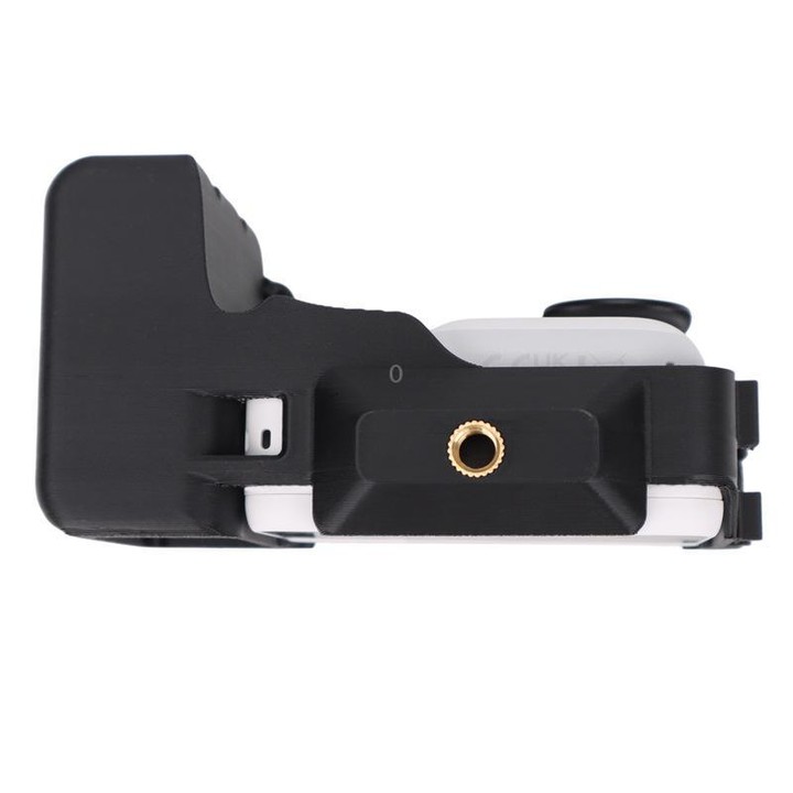 For Insta360 GO Ultra Street Photography Grip Kit Handheld Shooting Expansion Cage Frame(Black)