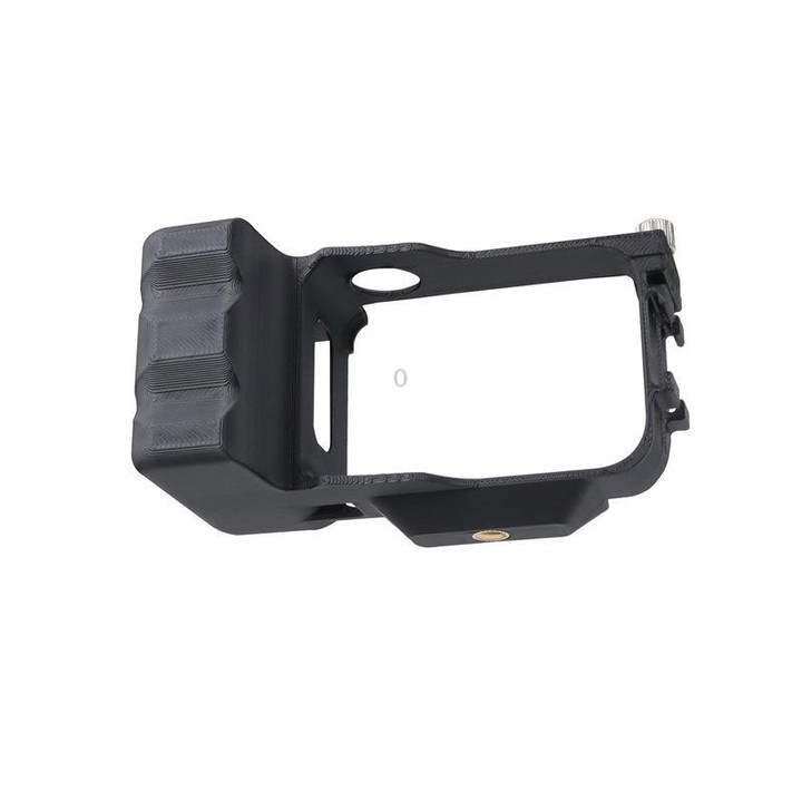 For Insta360 GO Ultra Street Photography Grip Kit Handheld Shooting Expansion Cage Frame(Black)
