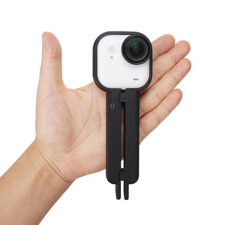For Insta360 GO Ultra Handheld Extension Grip Portable Shooting Support Bracket(Black)