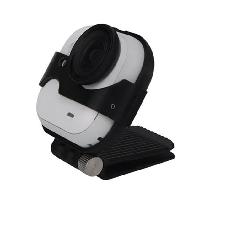 For Insta360 GO Ultra Hat Mount Clip Adjustable Cap Brim Fixing Bracket For First-Person Perspective Filming(Black)