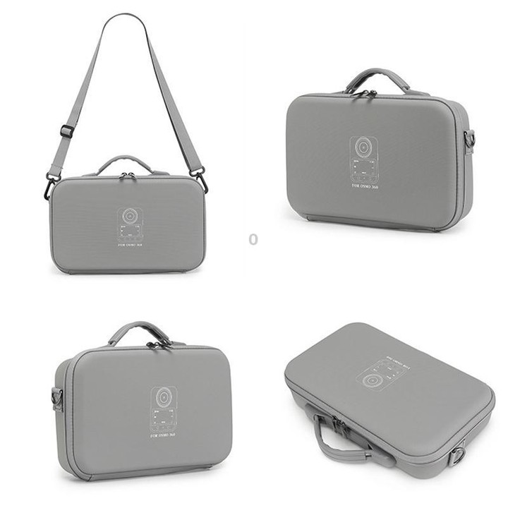 BKano Carrying Case For DJI Osmo 360 Adventure Combo Compatible With Vortex Rotating Handle(Gray)