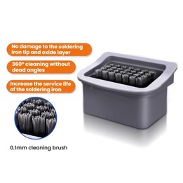 AiXun Soldering Iron Head 0.1mm Cleaning Brush 360 Degree No Dead Angle Cleaning De-Oxidized Layer Brush