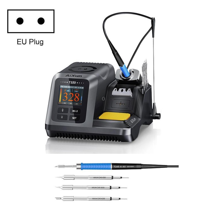 AiXun T320+T245 Handle+3 Tips Intelligent Keyless Operation Precision Welding Station(EU Plug)