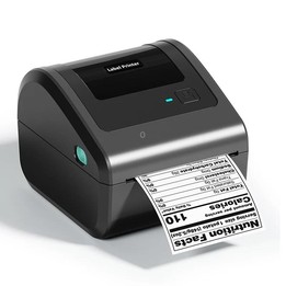 Phomemo D450-BT Bluetooth Shipping Label Printer Inkless Barcode Label Maker for 20-115mm Labels