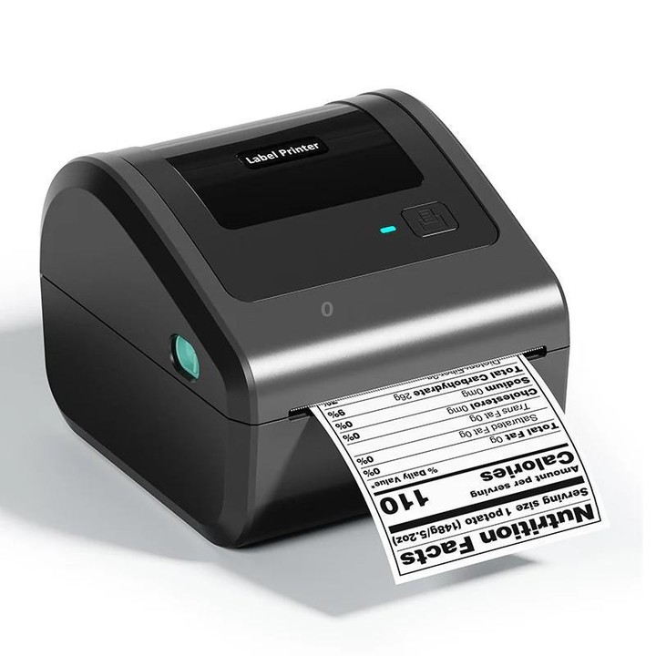 Phomemo D450-BT Bluetooth Shipping Label Printer Inkless Barcode Label Maker for 20-115mm Labels