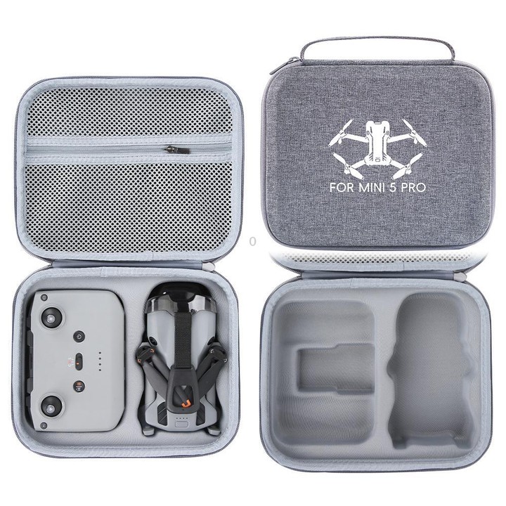 For DJI Mini 5 Pro Standard Edition Nylon Storage Bag Portable Handbag(Gray)