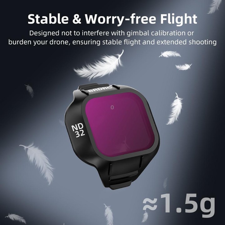 For DJI MINI 5 PRO BRDRC Drone Filters Lens Accessories, Specification: CPL+ND8+ND16+ND32