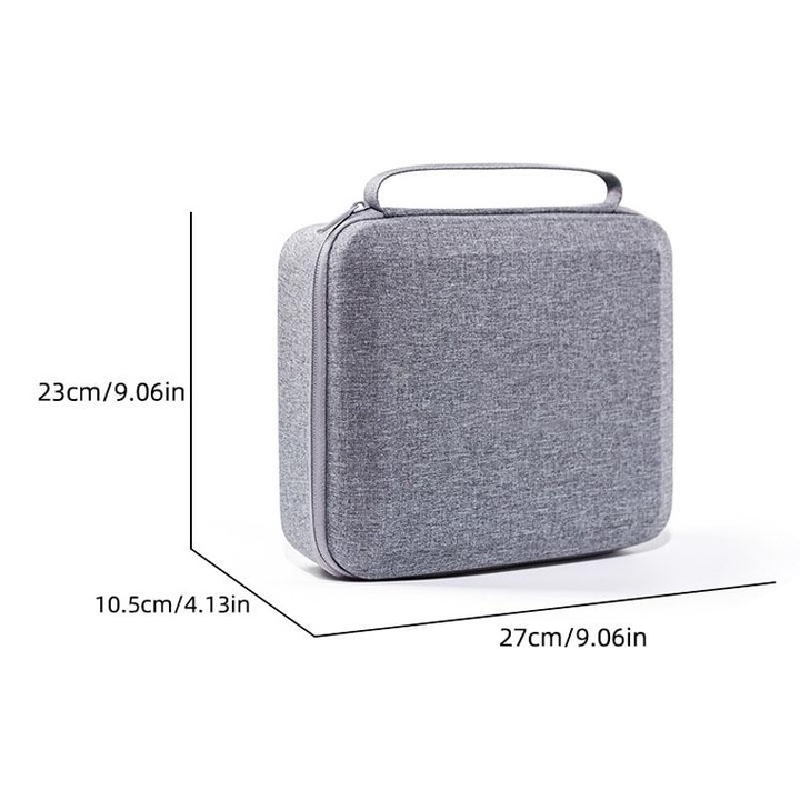For DJI Mini 5 Pro & RC-N3 Remote Control Nylon Storage Bag Portable Handbag, Style: With Shoulder Strap Black