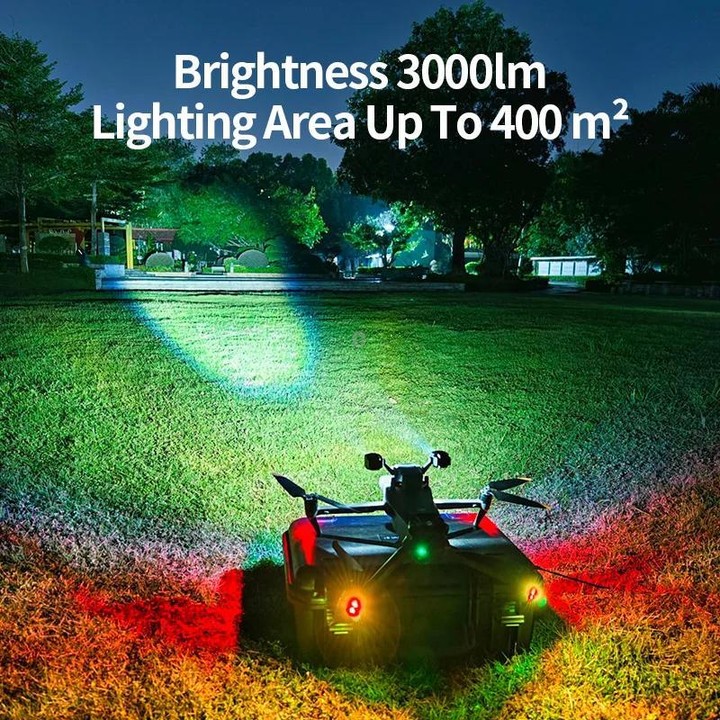 For DJl Mavic 3T / 3E LKTOP KL340 40W Searchlight Drone Mounted Colorful Flashing Lamp