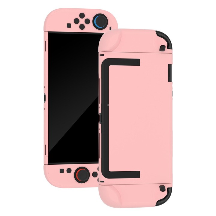 For Nintendo Switch 2 Sakura Accessories Bundle Portable Carrying Case with Shell, 4 Thumb Grips, Screen Protector & Stand