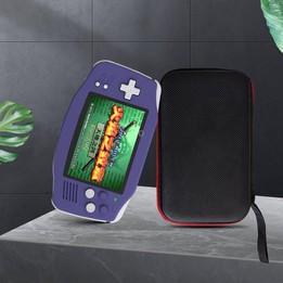 RG34XX Handheld Game Console Storage Case Portable Game Console Accessories Pouch(Black)