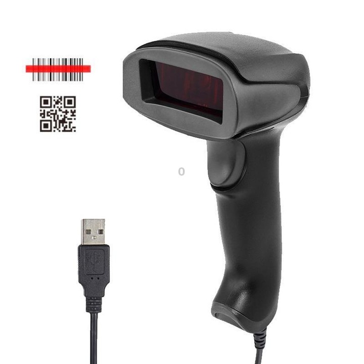 NETUM Barcode Scanner Supermarket Retail Store QR Code Scanner, Spec: Wired 2D