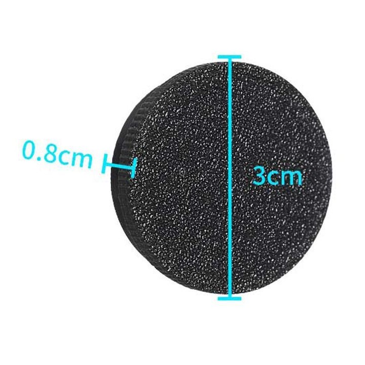 For Insta360 GO Ultra 2pcs Lens Cap Scratch-Resistant Plastic Cover(Black)