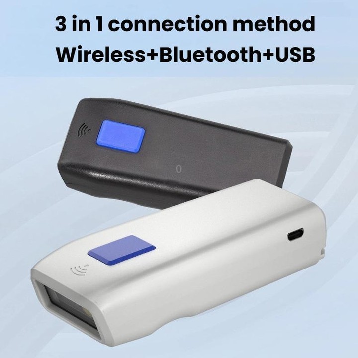 NETUM Wireless Portable Barcode Scanner Express Logistics QR Code Scanner, Spec: 1D