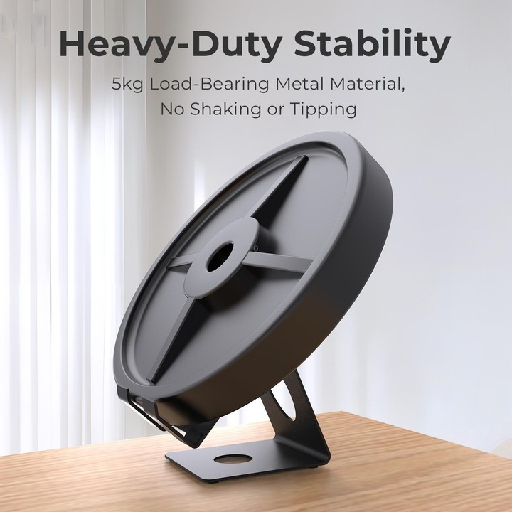JYS Universal Metal Desktop Stand for Handheld Consoles Compatible with ROG Xbox Ally/X, Switch, Steam Deck & Lenovo Legion Go(B