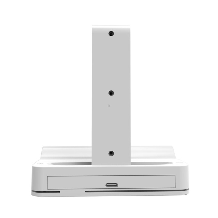 KJH RGB LED Charging Dock for Nintendo Switch 2 & Joy-Con Controller Fast Charging Station(White)