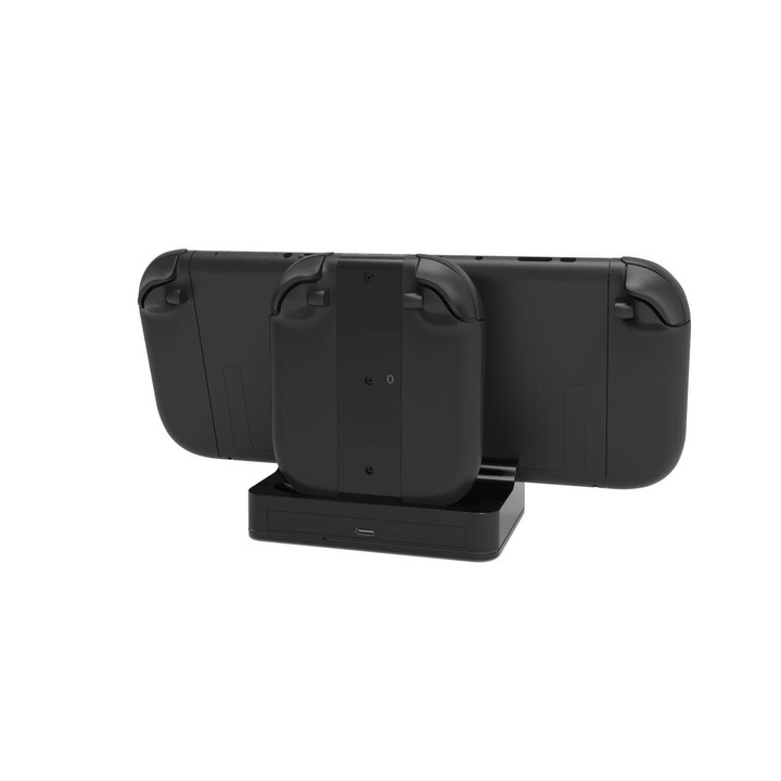 KJH RGB LED Charging Dock for Nintendo Switch 2 & Joy-Con Controller Fast Charging Station(Black)
