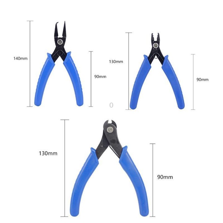 Cutting Pliers DIY Jewelry Making Tools High Carbon Steel Head & Anti-Slip PVC Handle