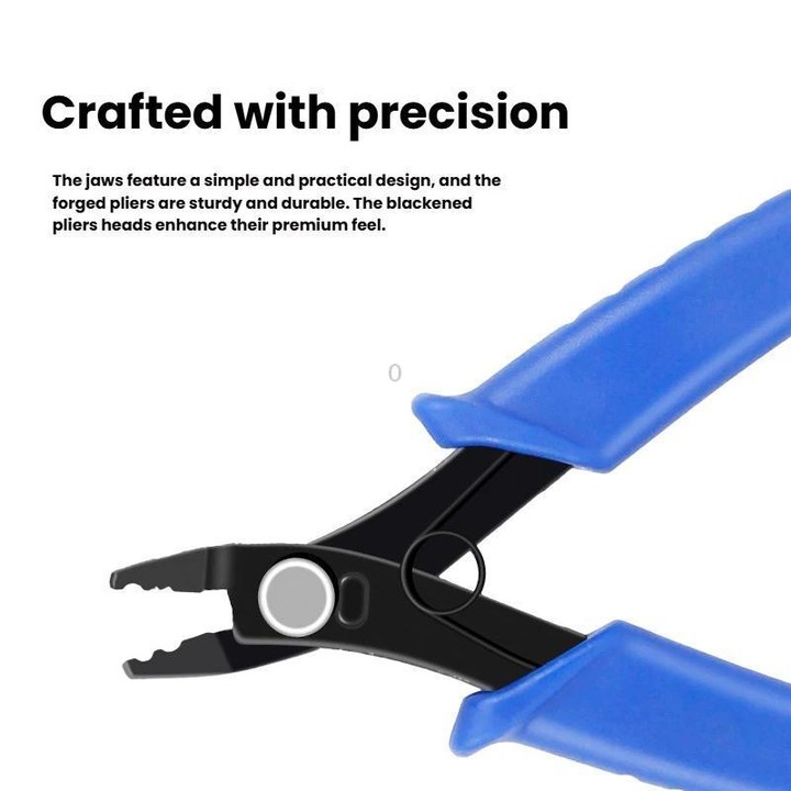 Cutting Pliers DIY Jewelry Making Tools High Carbon Steel Head & Anti-Slip PVC Handle