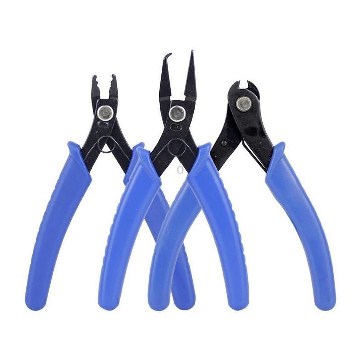 Cutting Pliers DIY Jewelry Making Tools High Carbon Steel Head & Anti-Slip PVC Handle