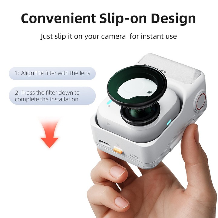 For Insta360 GO Ultra aMagisn Quick-Release Lens Filters Camera Accessories, Spec: UV