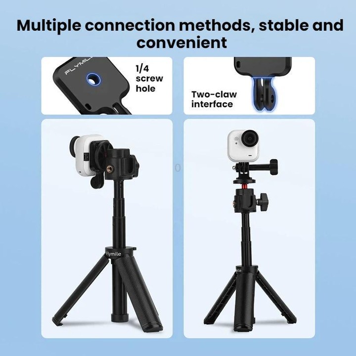 For Insta360 Go Ultra Flymile Magnetic Quick-release Expansion Bracket(Black)