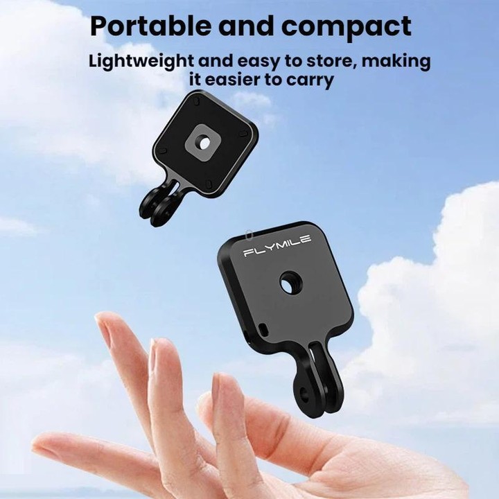 For Insta360 Go Ultra Flymile Magnetic Quick-release Expansion Bracket(Black)