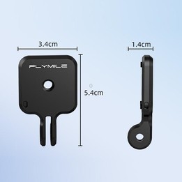 For Insta360 Go Ultra Flymile Magnetic Quick-release Expansion Bracket(Black)