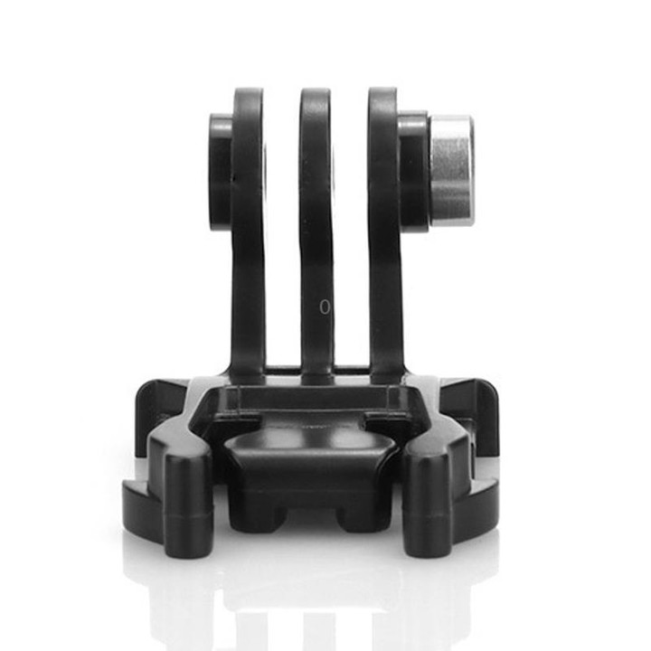 2sets Sports Camera Quick Release L-Shape Base Quick Release Plug Mount Quick Release Locking Activity Base, Spec: Heightened+An