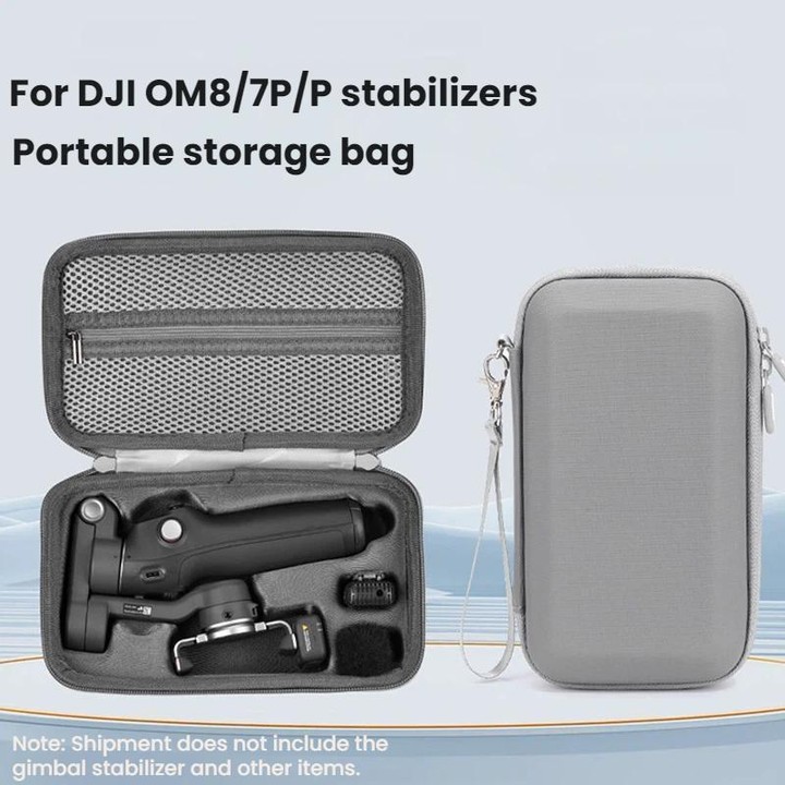 DJI Osmo Mobile 7 / 7P / 8 BRDRC Accessory Carrying Case(Gray)