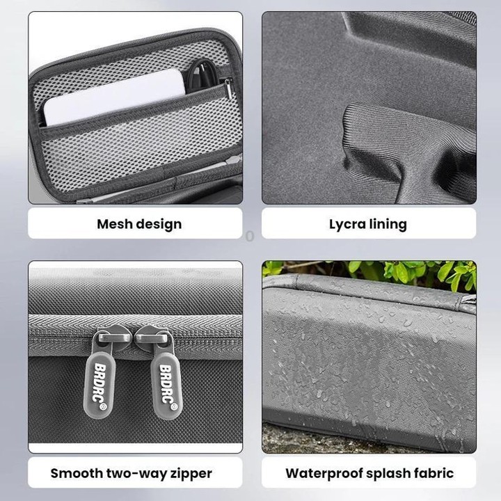 DJI Osmo Mobile 7 / 7P / 8 BRDRC Accessory Carrying Case(Gray)