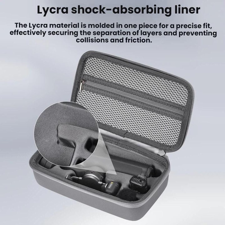 DJI Osmo Mobile 7 / 7P / 8 BRDRC Accessory Carrying Case(Gray)