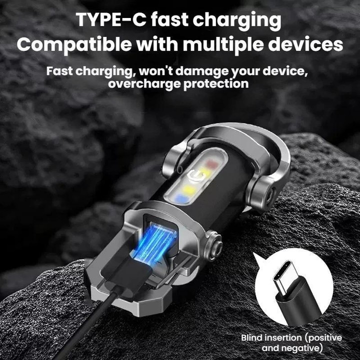 Mini Emergency Work Keychain Light for Outdoor Camping(S007)