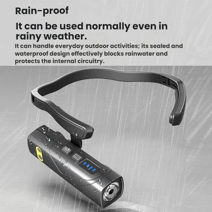 USB Rechargeable Outdoor Side-Hook Ear-Worn Dual-Light Source LED Headlamp, Specification: Standard Right Ear