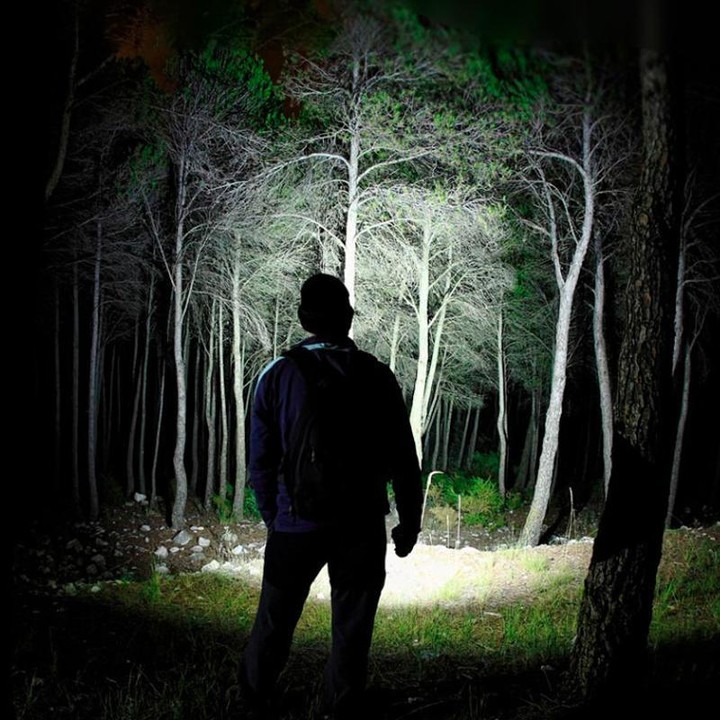 USB Rechargeable Outdoor Side-Hook Ear-Worn Dual-Light Source LED Headlamp, Specification: Standard Right Ear