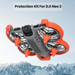 For DJI Neo 2 Drone Propeller Guards Kit Anti-Collision Rings Durable Safety Accessories No Video Transmission Gray