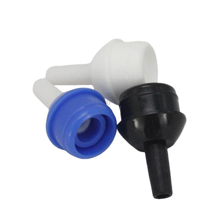 5pcs /Pack High-Temperature Resistant Nylon Desoldering Nozzle 17mm Heatproof Solder Suction Tip(Black)