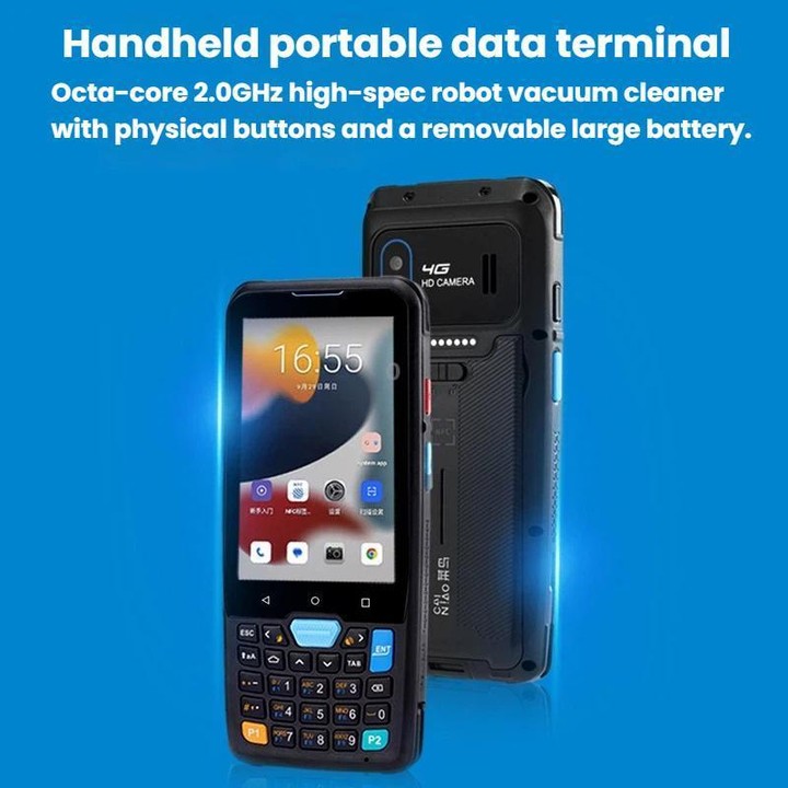 S40 4 inch Android 13 Handheld Terminal Barcode Scanner Data Collector For Warehouse Logistics