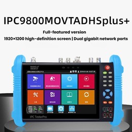 IPC9800MOVTADHSPlus+ Multi-Functional Engineering Tester Coaxial Network Video Surveillance Tester UK Plug