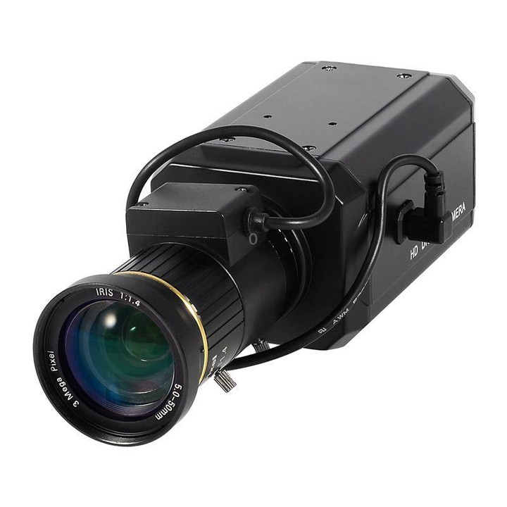 Vanxse 4MP Ultra HD 5-50mm Zoom Lens PoE Network Camcorder(BX550)