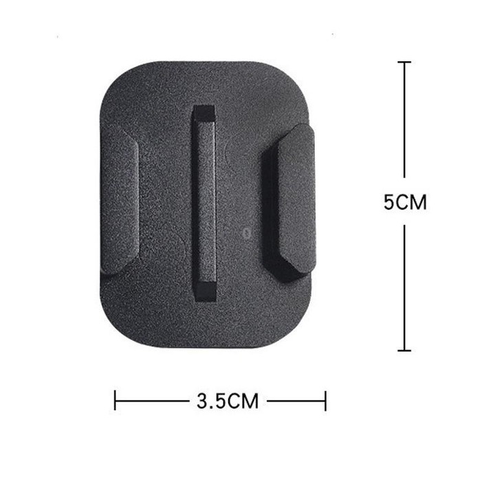 Aluminum Alloy Quick Release Mount Universal Fast Detach Adapter Base for Action Cameras(Black)