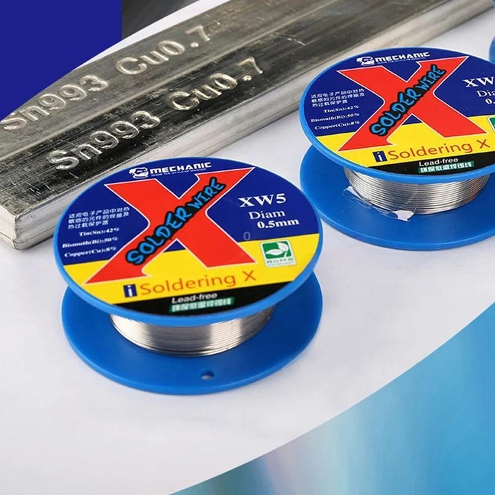 MECHANIC XW6 Lead-Free Low-Temperature Solder Wire 138-degree for Phone Repair