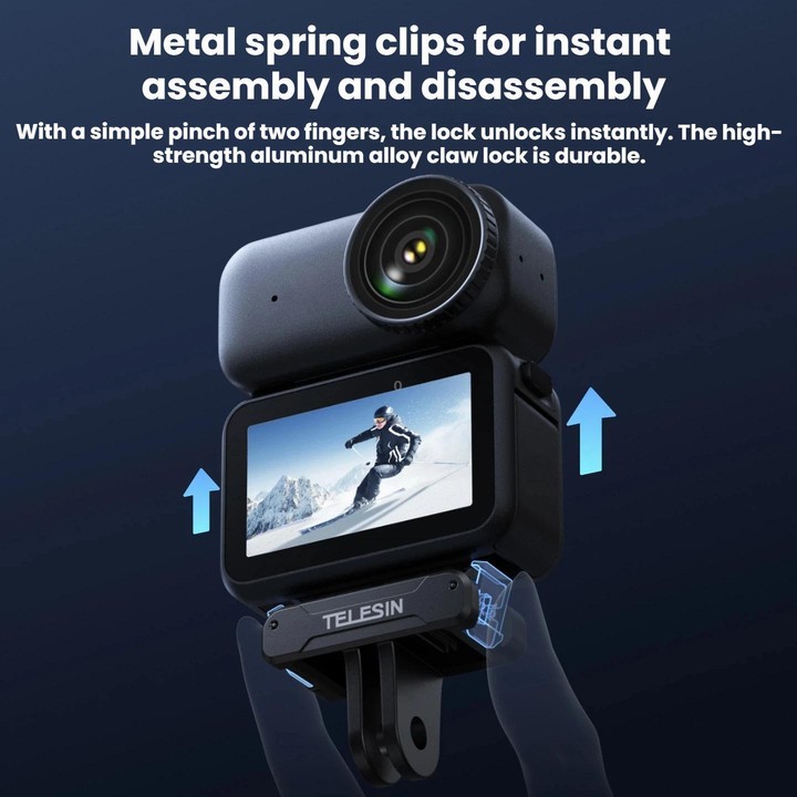 For DJI Osmo Nano TELESIN Magnetic Quick-Release Base(Basic)