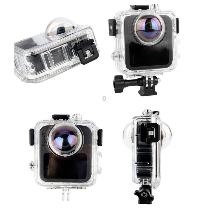 For GoPro MAX2 Waterproof Housing 50m Dive Case Anti-Fog Protective Shell