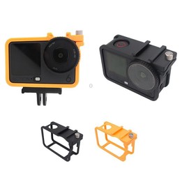 For DJI Osmo Action 6 Camera Cage Shockproof Anti-Drop Protective Frame(Black)