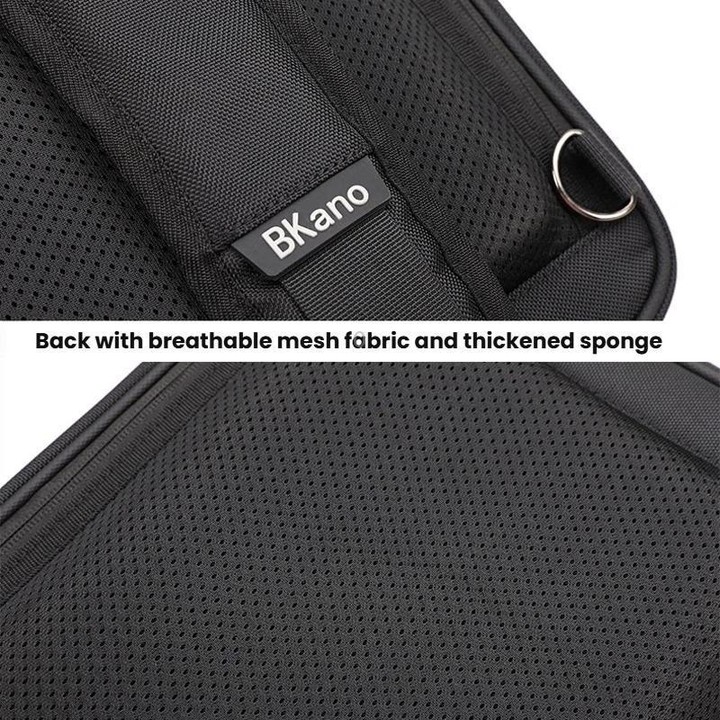 For DJI Neo 2 BKano Smooth Fly Kit Organizer Bag Chest Crossbody Bag(Black)