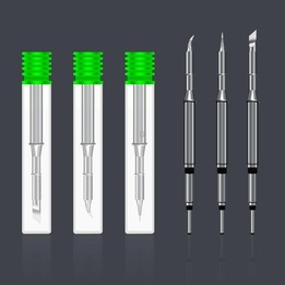 C115 Series Nano-Coated Soldering Tip For JBC T115 Handle Long Life Cartridge C115-K Knife