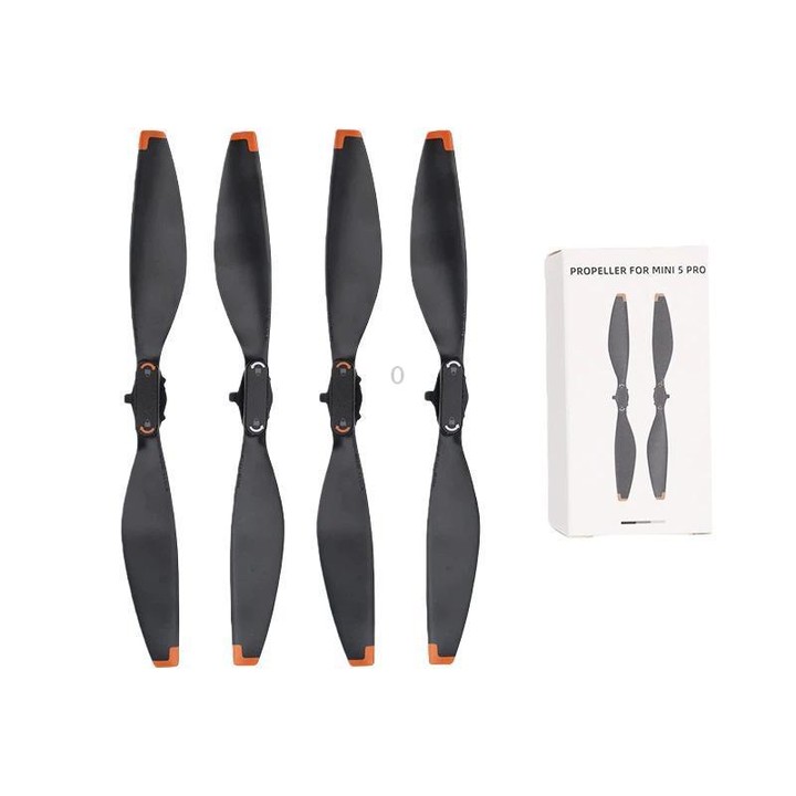 For DJI Mini 5 Pro 4pcs Replacement Propeller Blades Drone Accessories(Black)